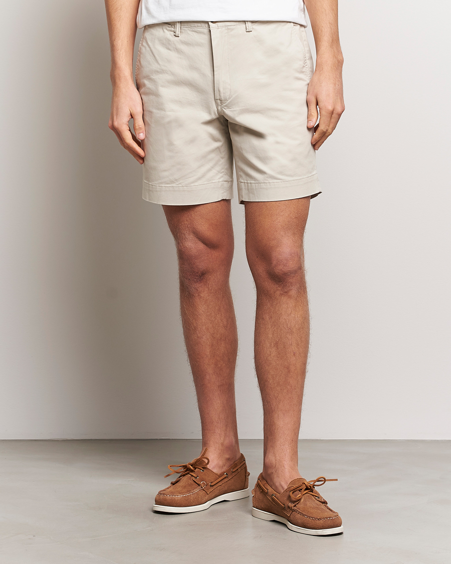 Polo Ralph Lauren Tailored Slim Fit Shorts Classic Stone Acheter