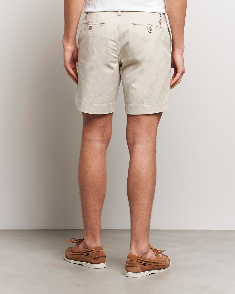 Polo Ralph Lauren Tailored Slim Fit Shorts Classic Stone Acheter