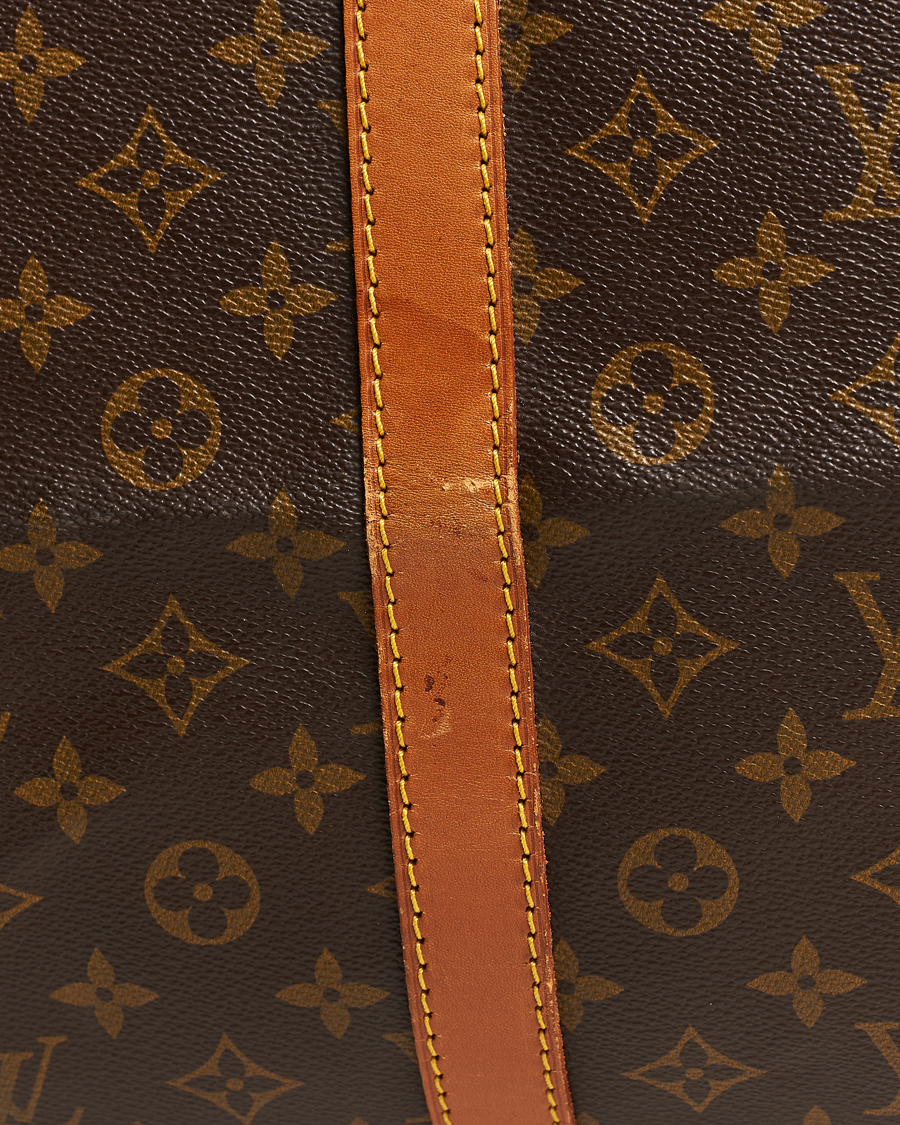 Homme | Louis Vuitton Pre-Owned Keepall 60 Bag Monogram | Louis Vuitton Pre-Owned | Keepall 60 Bag Monogram
