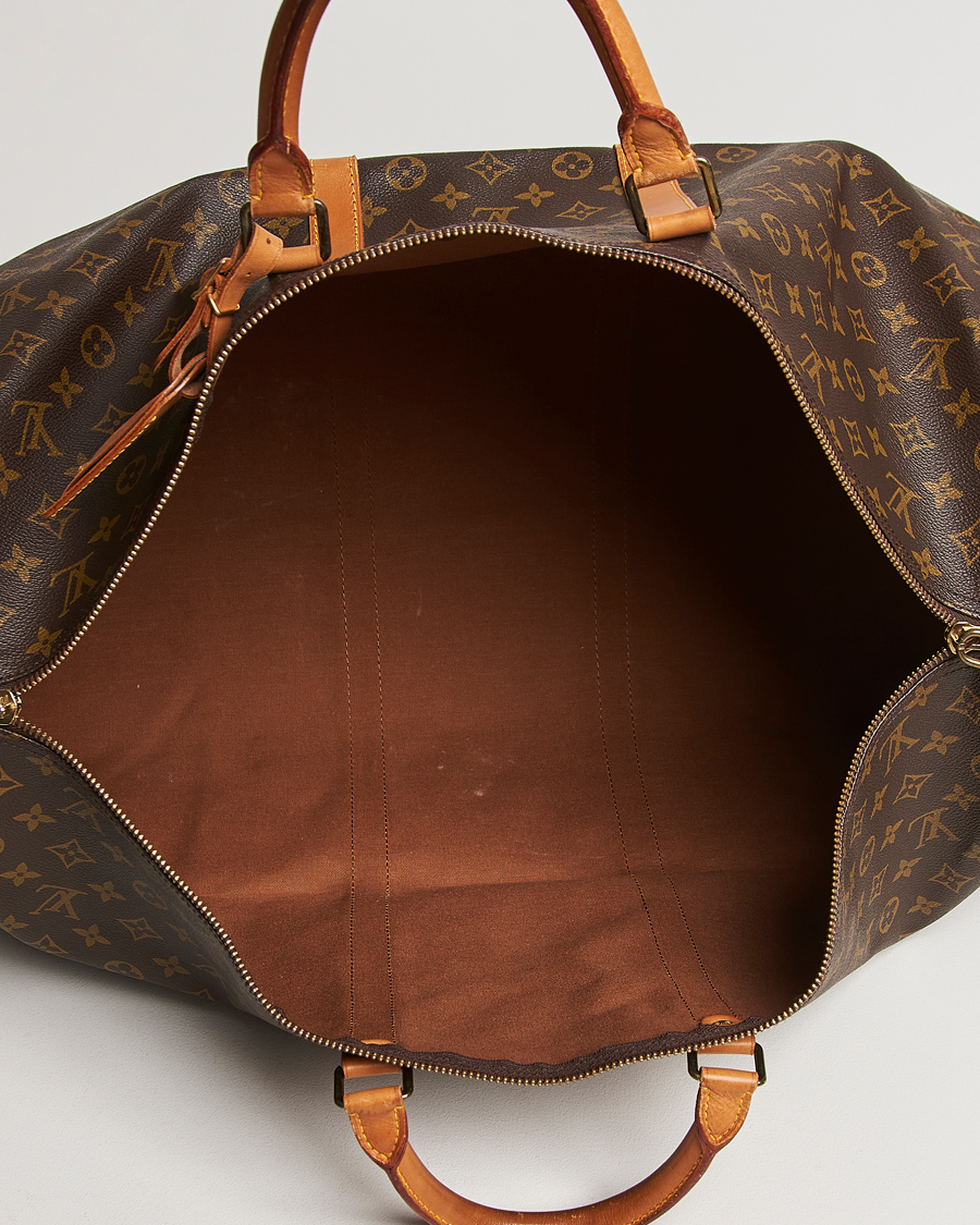 Homme | Louis Vuitton Pre-Owned Keepall 60 Bag Monogram | Louis Vuitton Pre-Owned | Keepall 60 Bag Monogram