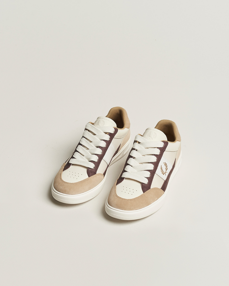 Homme |  | Fred Perry | B440 Sneaker White/Beige