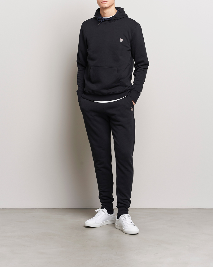 Homme Paul Smith Pull Homme Noir Logo Zebra En Coton Black