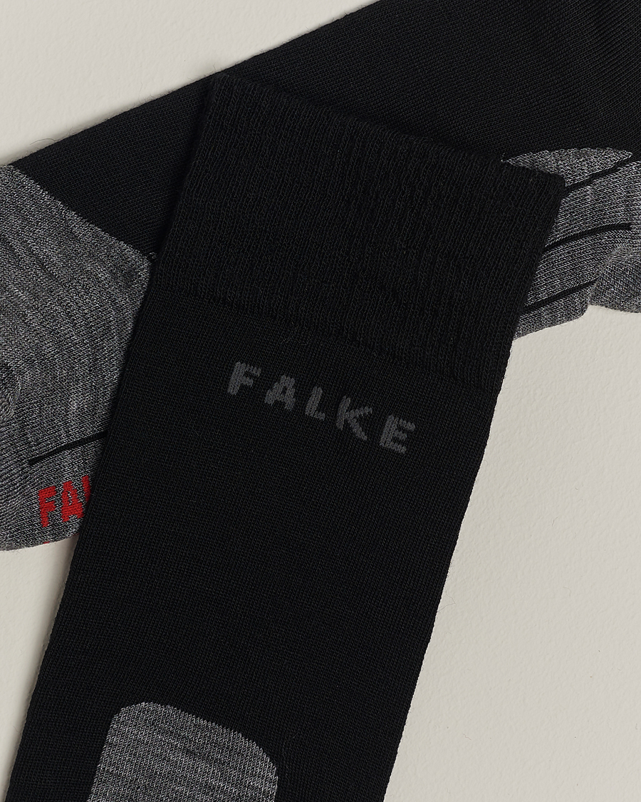 Homme | Chaussettes | Falke Sport | Falke TK5 Wander Trekking Socks Black Mix