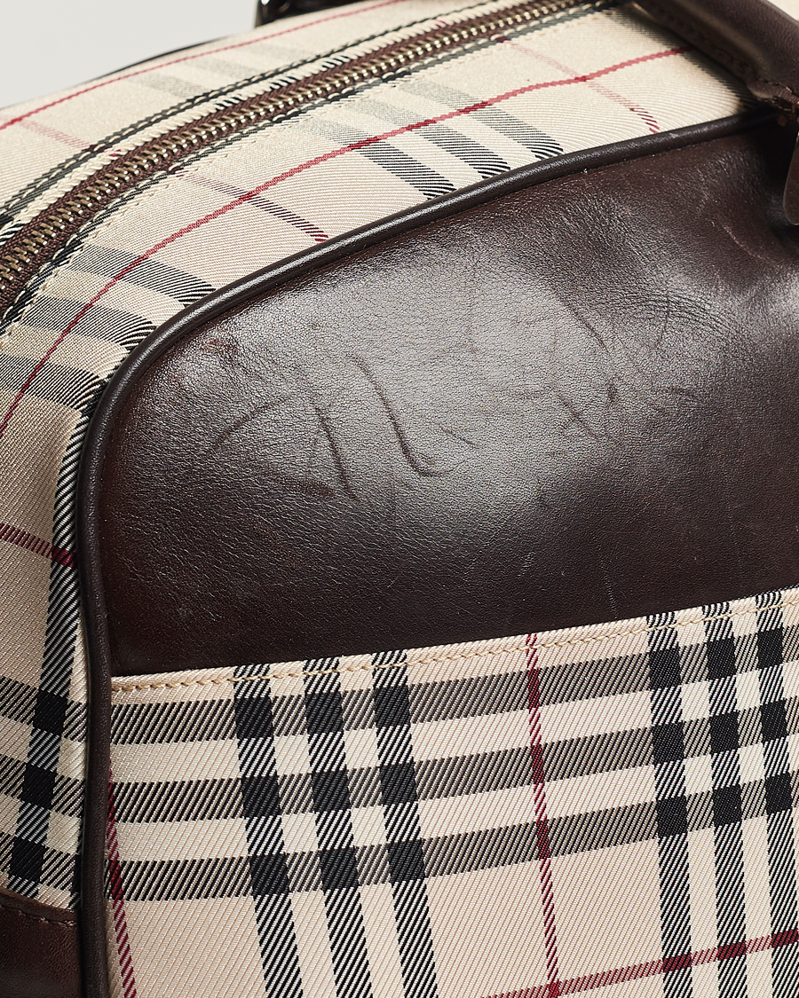Homme | Burberry Pre-Owned Travel Bag House Check | Burberry Pre-Owned | Travel Bag House Check