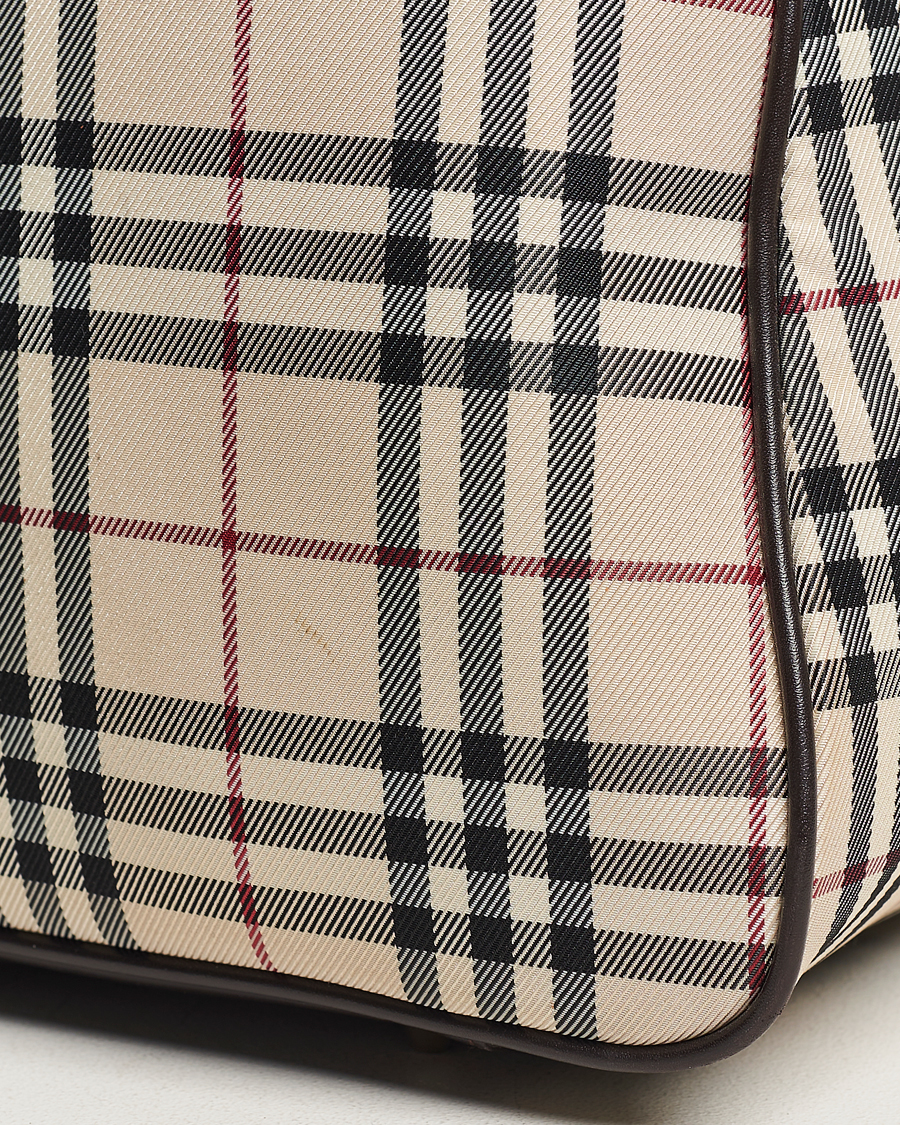 Homme | Burberry Pre-Owned Travel Bag House Check | Burberry Pre-Owned | Travel Bag House Check