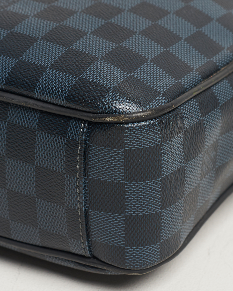 Homme | Louis Vuitton Pre-Owned Porte Documents Business Bag Damier Graphite | Louis Vuitton Pre-Owned | Porte Documents Business Bag Damier Graphite