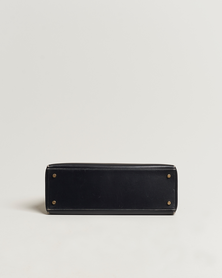 Homme | Hermès Pre-Owned Kelly 35 Handbag Black | Hermès Pre-Owned | Kelly 35 Handbag Black