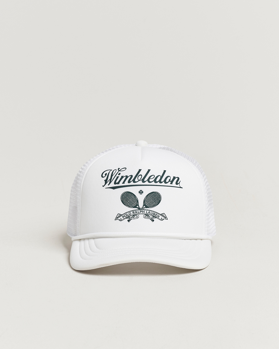 Homme | Polo Ralph Lauren Wimbledon Trucker Cap White | Polo Ralph Lauren | Wimbledon Trucker Cap White