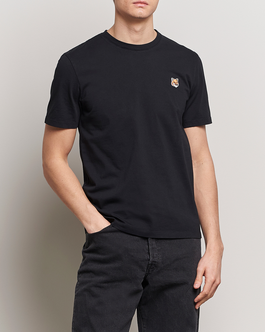 Homme |  | Maison Kitsuné | Fox Head T-Shirt Black