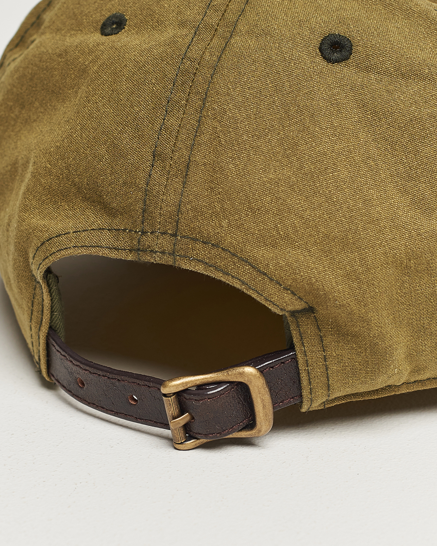 RRL Cotton/Corduroy Ball Cap Explorer Olive - Acheter RRL