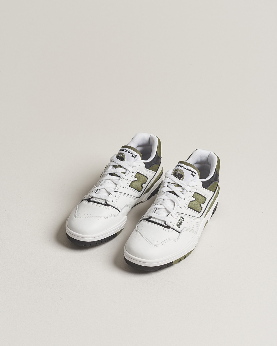Homme |  | New Balance | 550 Sneakers White/Green