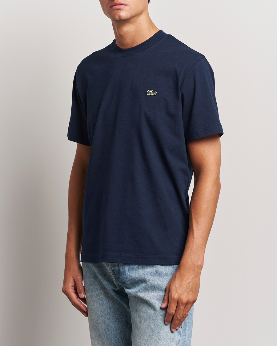 Homme |  | Lacoste | Crew Neck T-Shirt Navy
