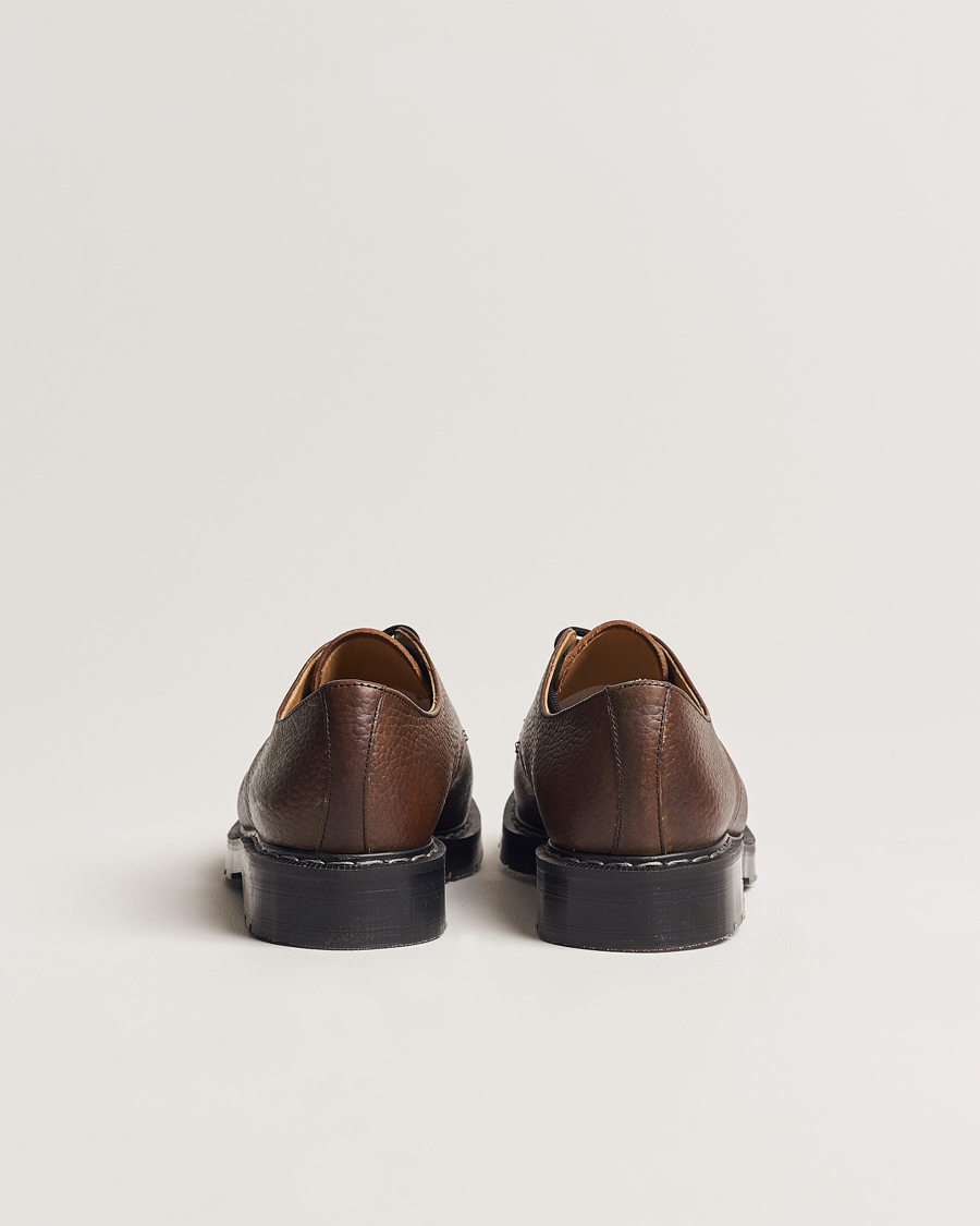 Homme |  | Solovair | 3 Eye Gibson Shoe Brown Grain