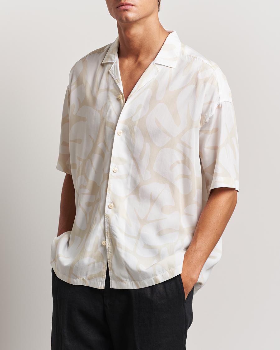 Homme |  | BOSS BLACK | Drew Short Sleeve Shirt Open White