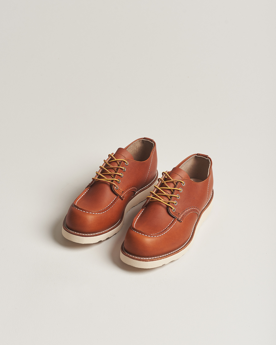 Homme |  | Red Wing Shoes | Moc Toe Oxford Hawthorne Abilene Leather