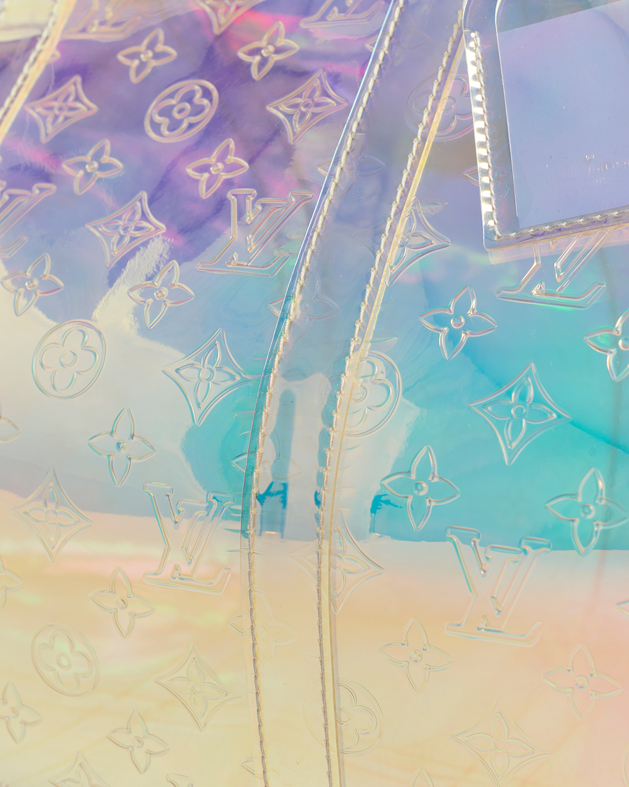 Homme | Louis Vuitton Pre-Owned Keepall Bandoulière 50 Bag Prism Monogram | Louis Vuitton Pre-Owned | Keepall Bandoulière 50 Bag Prism Monogram