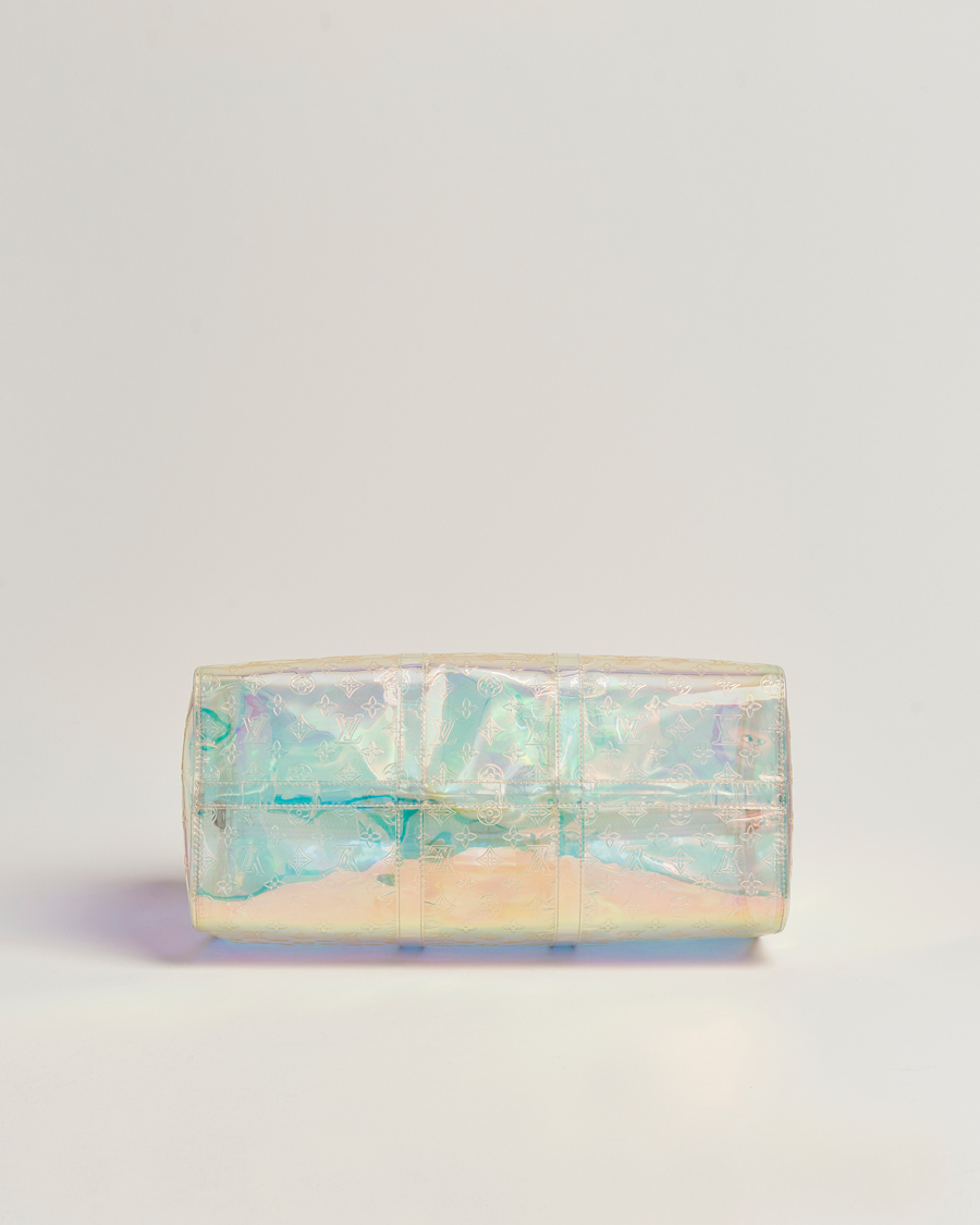 Homme | Louis Vuitton Pre-Owned Keepall Bandoulière 50 Bag Prism Monogram | Louis Vuitton Pre-Owned | Keepall Bandoulière 50 Bag Prism Monogram