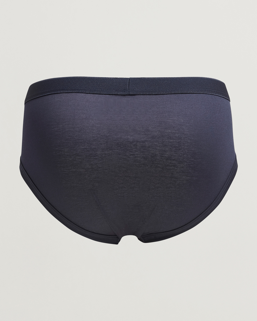 Homme |  | Zimmerli of Switzerland | Sea Island Cotton Briefs Navy