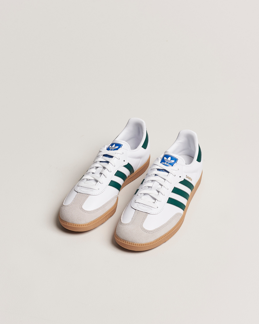 Homme |  | adidas Originals | Samba OG Sneaker White/Green