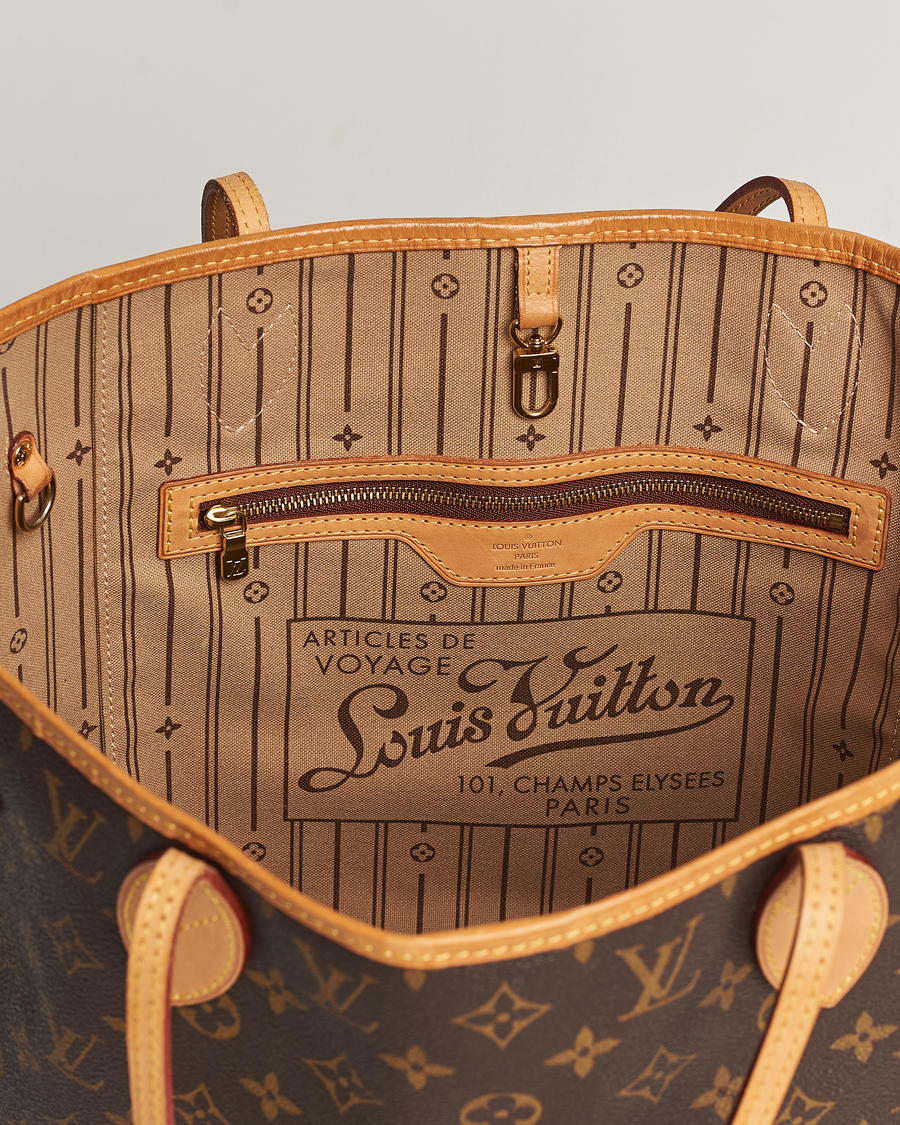 Homme | Louis Vuitton Pre-Owned Neverfull MM Tote Bag Monogram | Louis Vuitton Pre-Owned | Neverfull MM Tote Bag Monogram