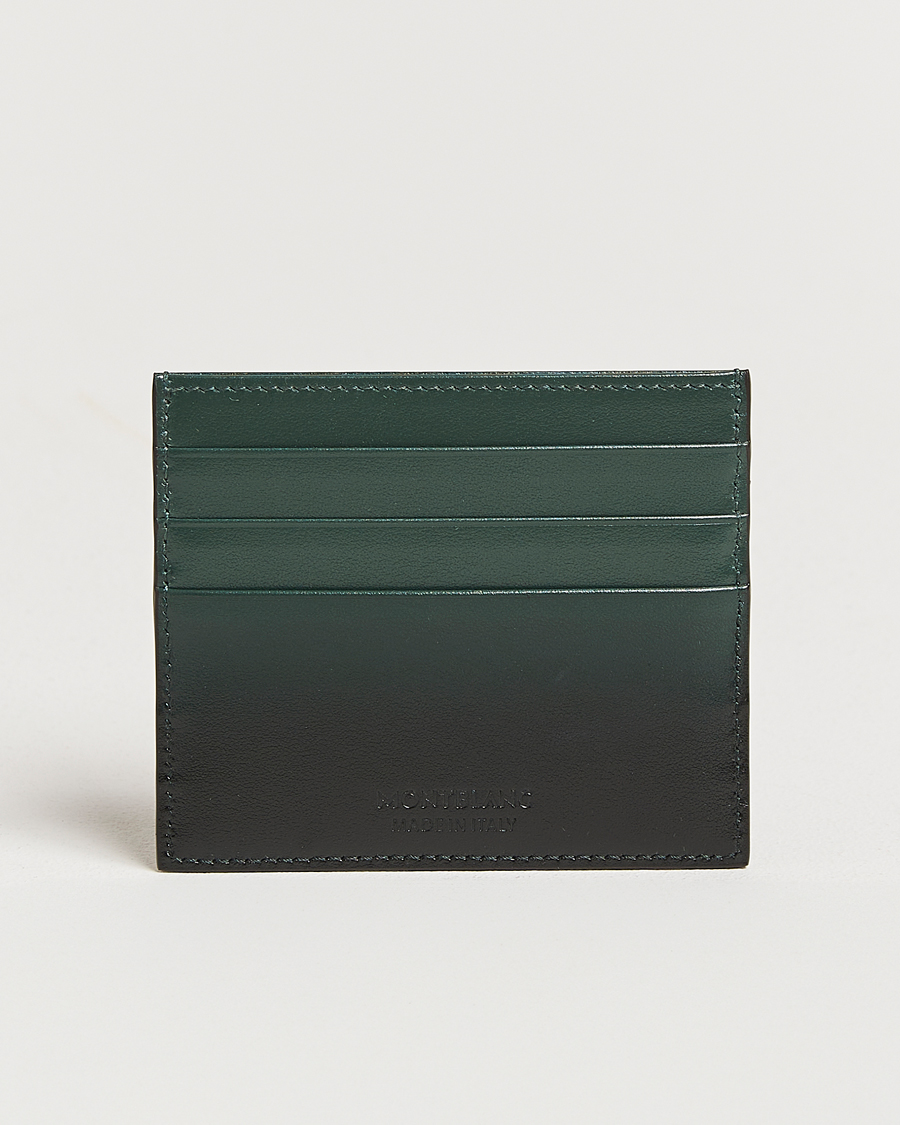 Homme |  | Montblanc | Meisterstück Card Holder 6cc Sfumato British Green