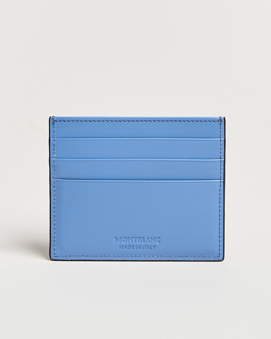 Homme |  | Montblanc | Meisterstück Card Holder 6cc Dusty Blue