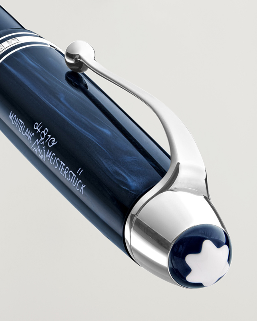 Homme |  | Montblanc | Meisterstück Precious Resin RB LeGrand Blue