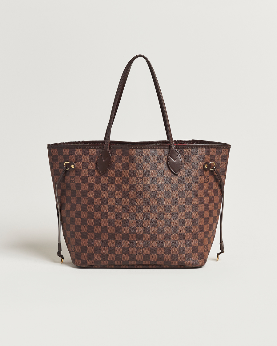 Homme | Louis Vuitton Pre-Owned Neverfull MM Totebag Damier Ebene | Louis Vuitton Pre-Owned | Neverfull MM Totebag Damier Ebene