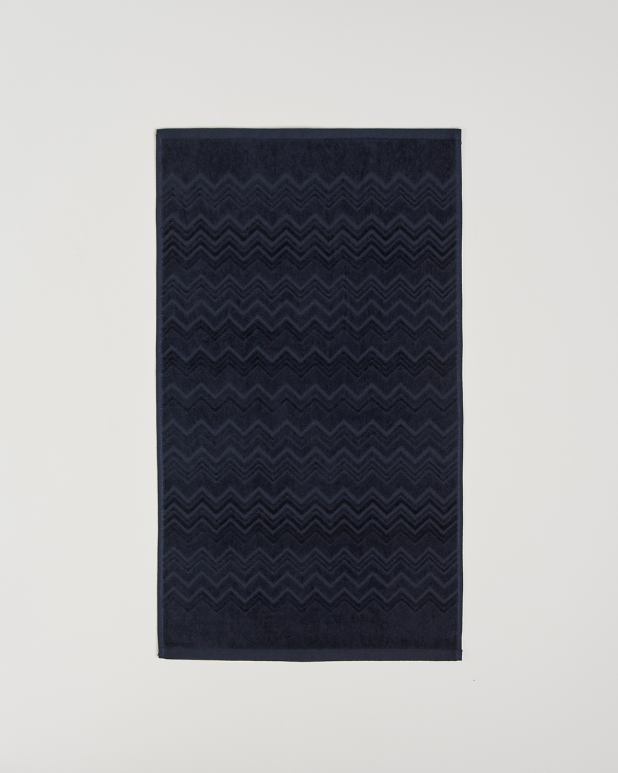 Homme |  | Missoni Home | Chalk Hand Towel 40x70cm Navy