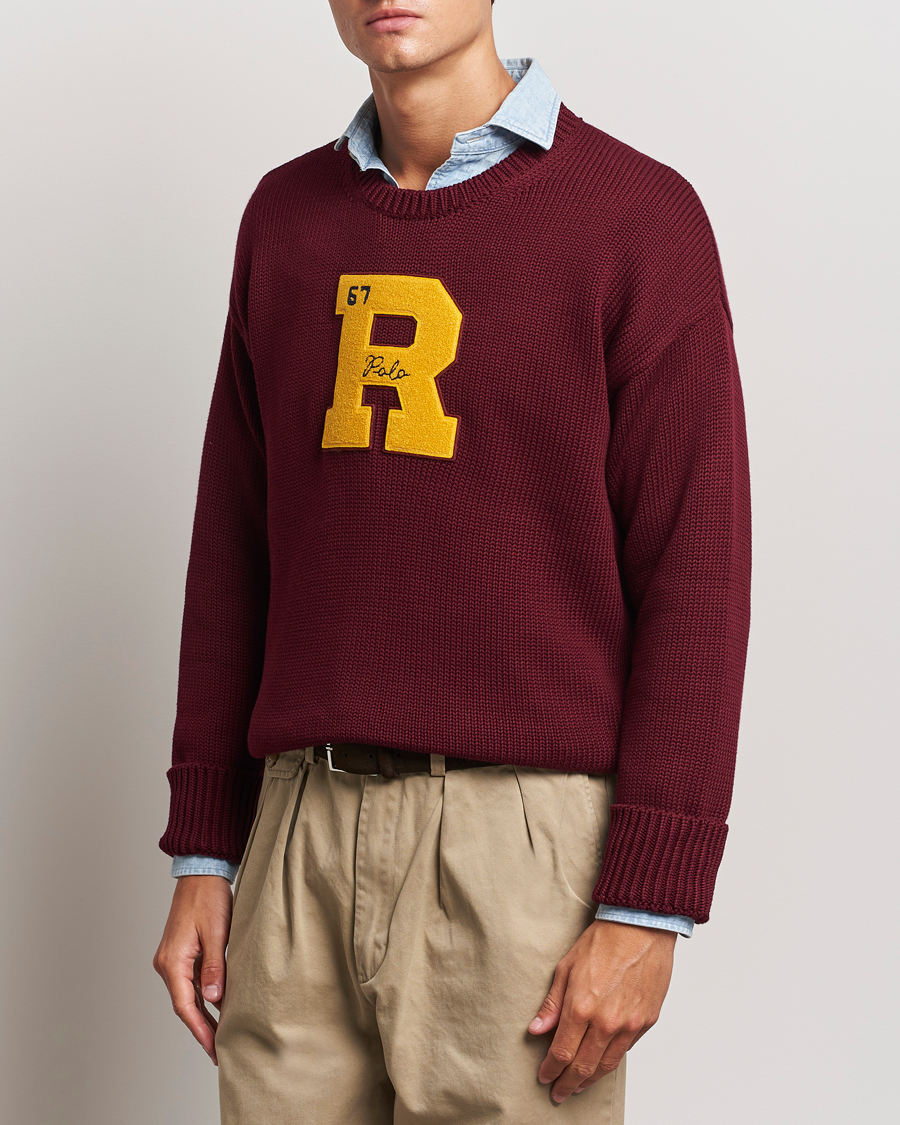Homme |  | Polo Ralph Lauren | Cotton Knitted Sweater Red Carpet