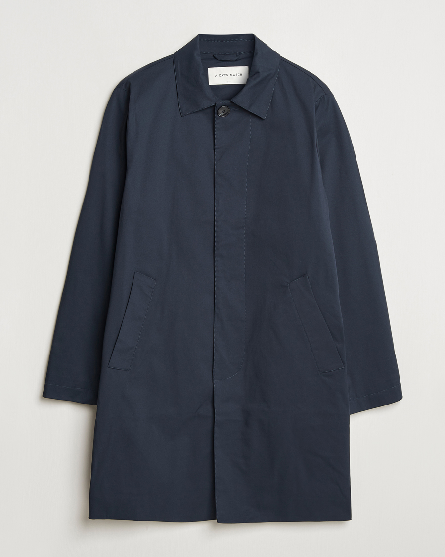 Homme | Manteaux Et Vestes | A Day's March | Duster Car Coat Navy