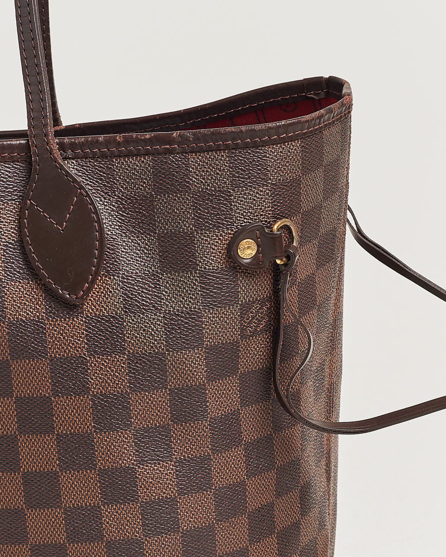 Homme | Louis Vuitton Pre-Owned Neverfull MM Totebag Damier Ebene | Louis Vuitton Pre-Owned | Neverfull MM Totebag Damier Ebene