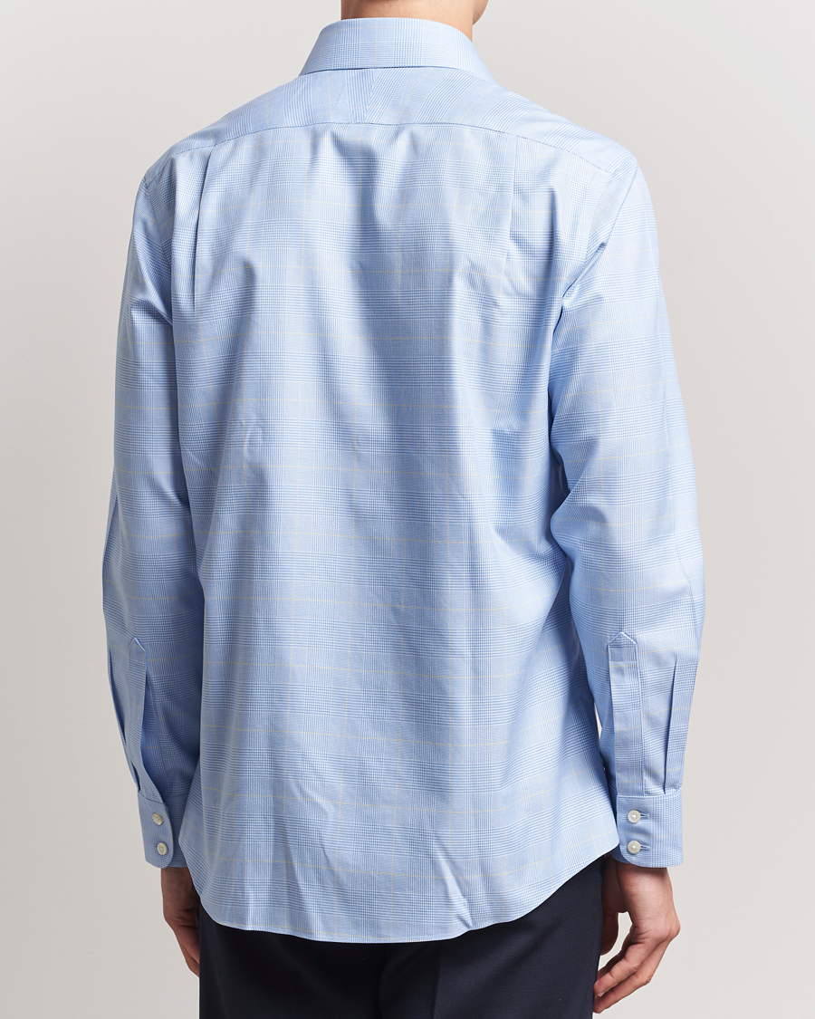 Homme | Chemises | Charles Tyrwhitt | Slim Fit Non Iron Prince of Wales Shirt Blue