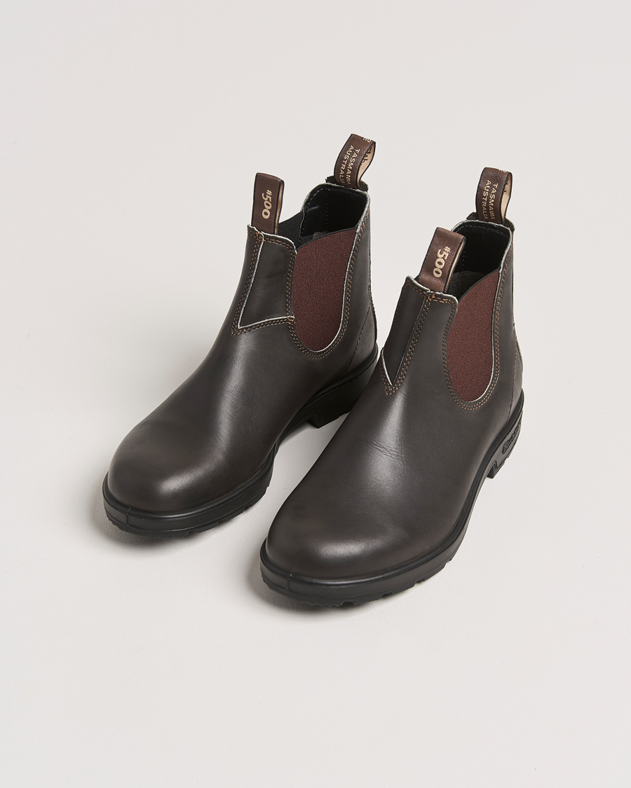 Homme |  | Blundstone | 500 Original Leather Chelsea Boot Stout Brown