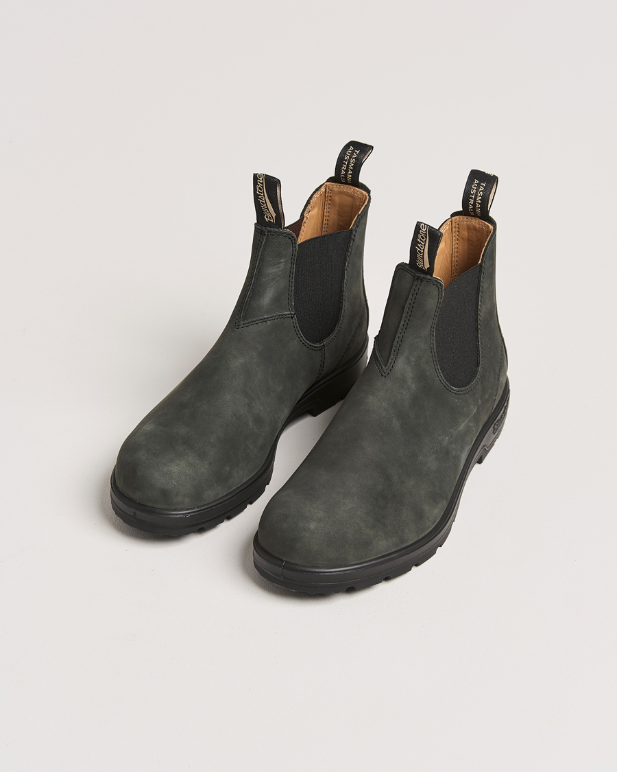 Homme | Bottes | Blundstone | 587 Classic Leather Chelsea Boot Rustic Black