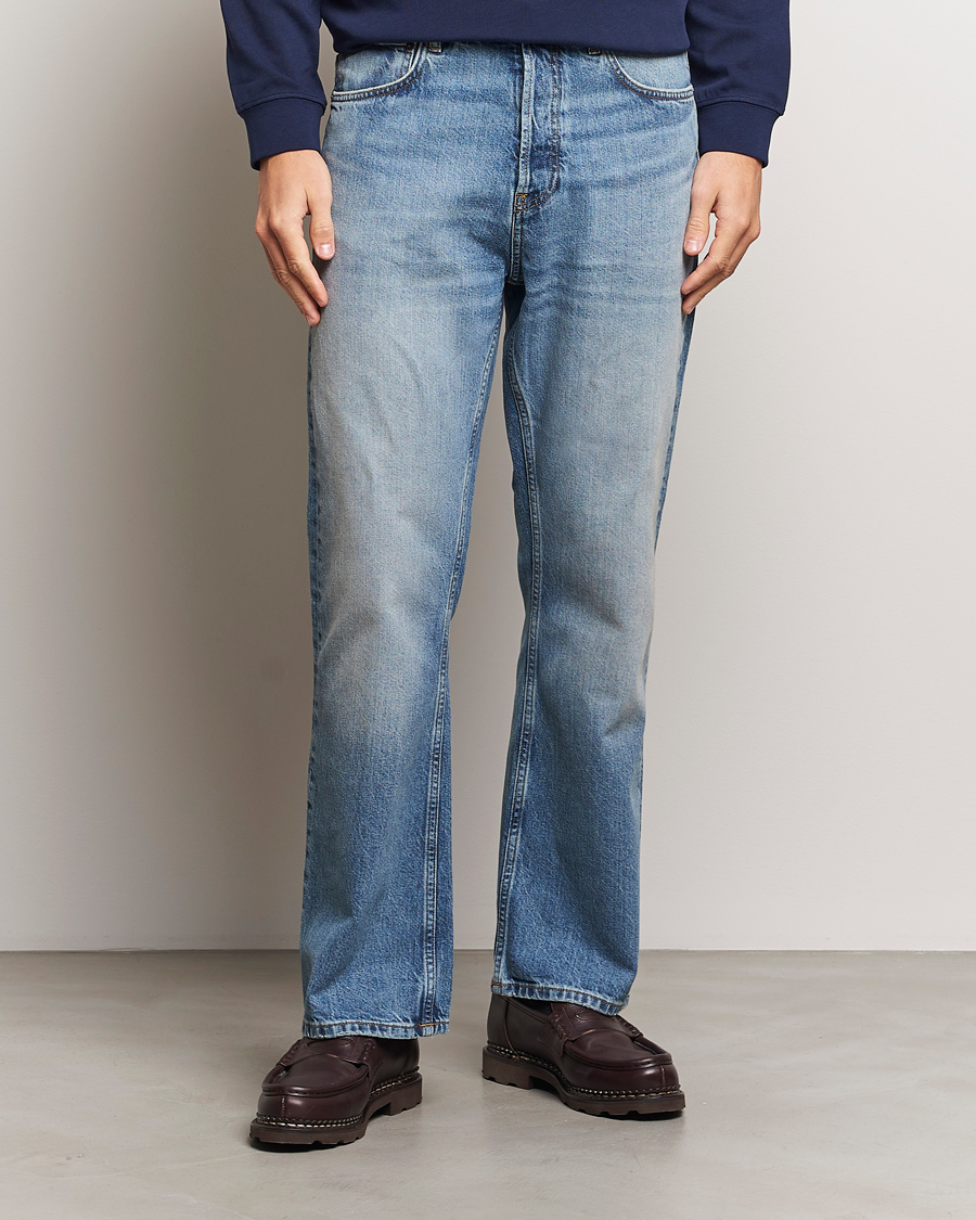 Homme |  | GANT 240 Mulberry Street | Bootcut Jeans Mid Blue Vintage