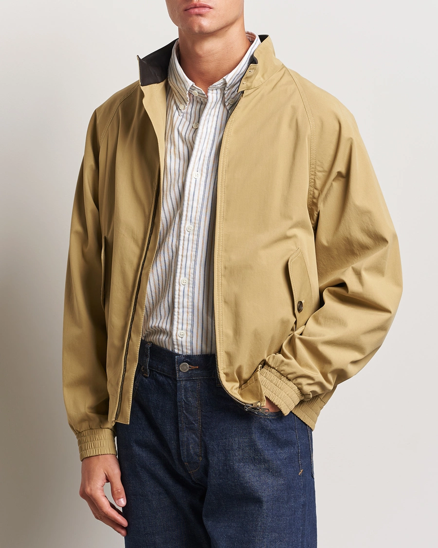 Homme |  | GANT | Cotton Harrington Jacket Dried Khaki