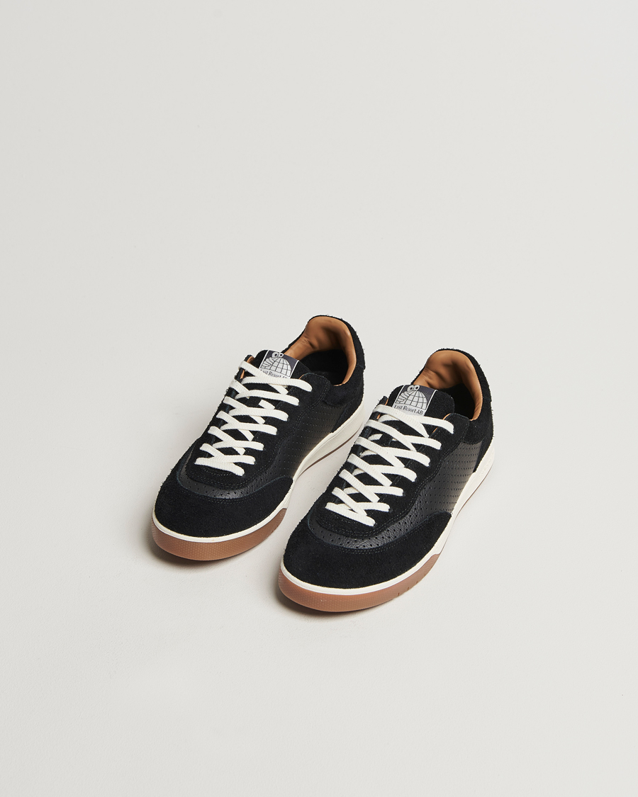 Homme | Last Resort | Last Resort | CM001 Perf Leather/Suede Sneaker Black