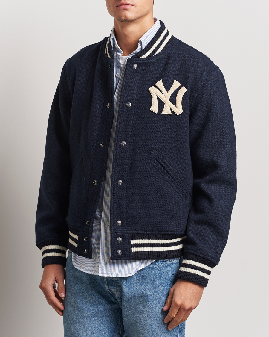 Homme |  | Polo Ralph Lauren | MLB Bomber Jacket Hunter Navy