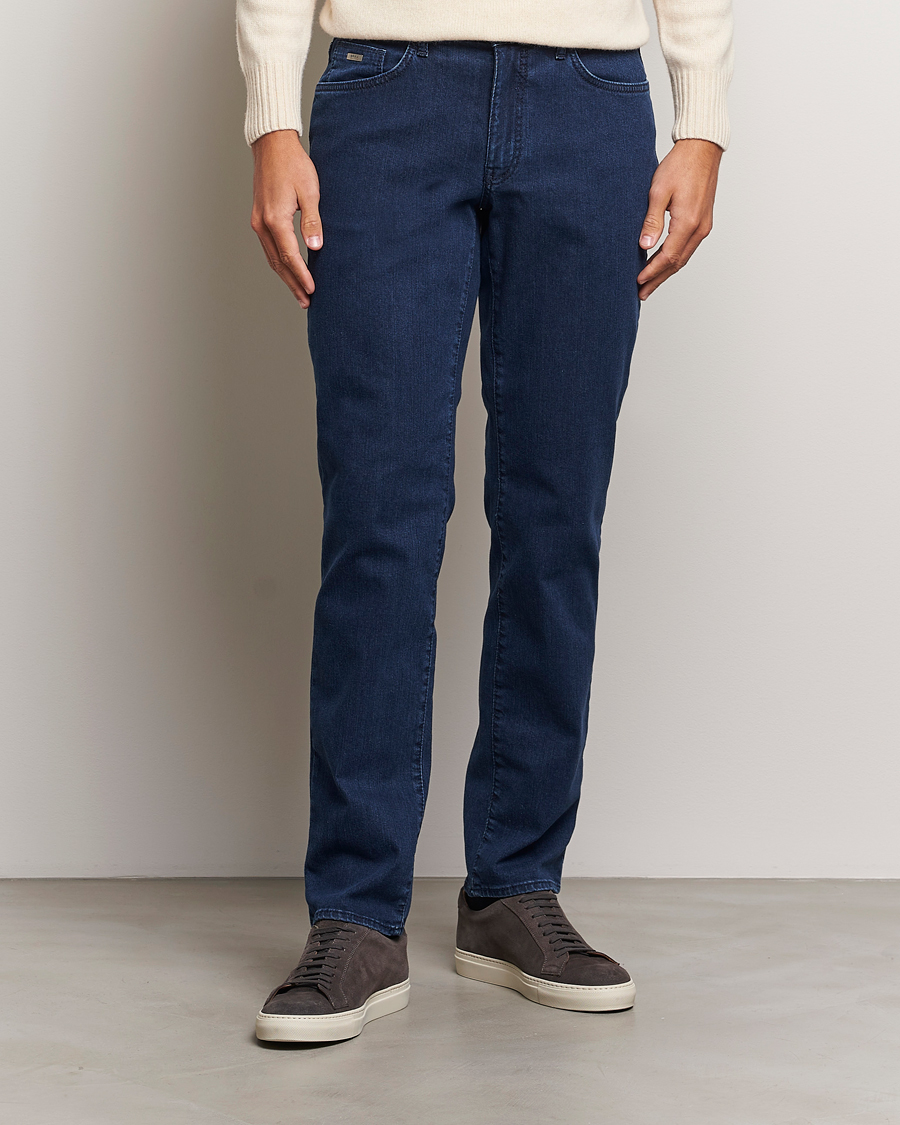 Homme | Vêtements | Brax | Cadiz Premium Flex Denim Dark Blue