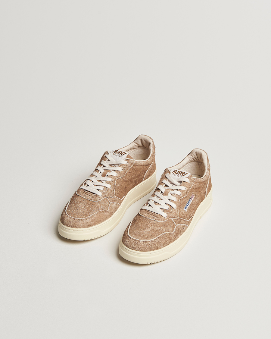Homme | Baskets | Autry | Medalist Low Suede Sneaker Texas Brown