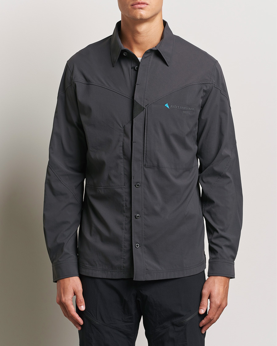 Homme |  | Klättermusen | Garm Technical Outdoor Shirt Raven