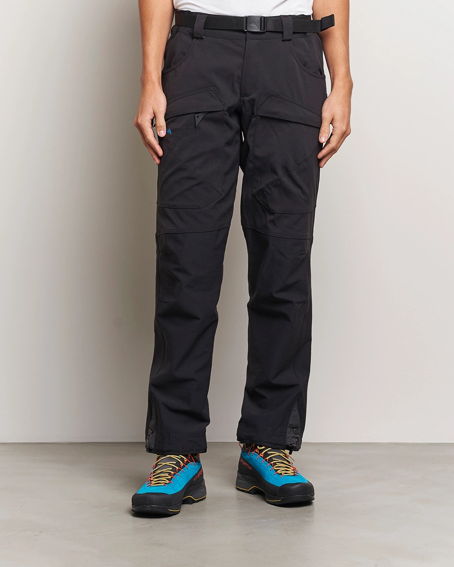 Homme |  | Klättermusen | Gere Windproof Stretch Pants Black