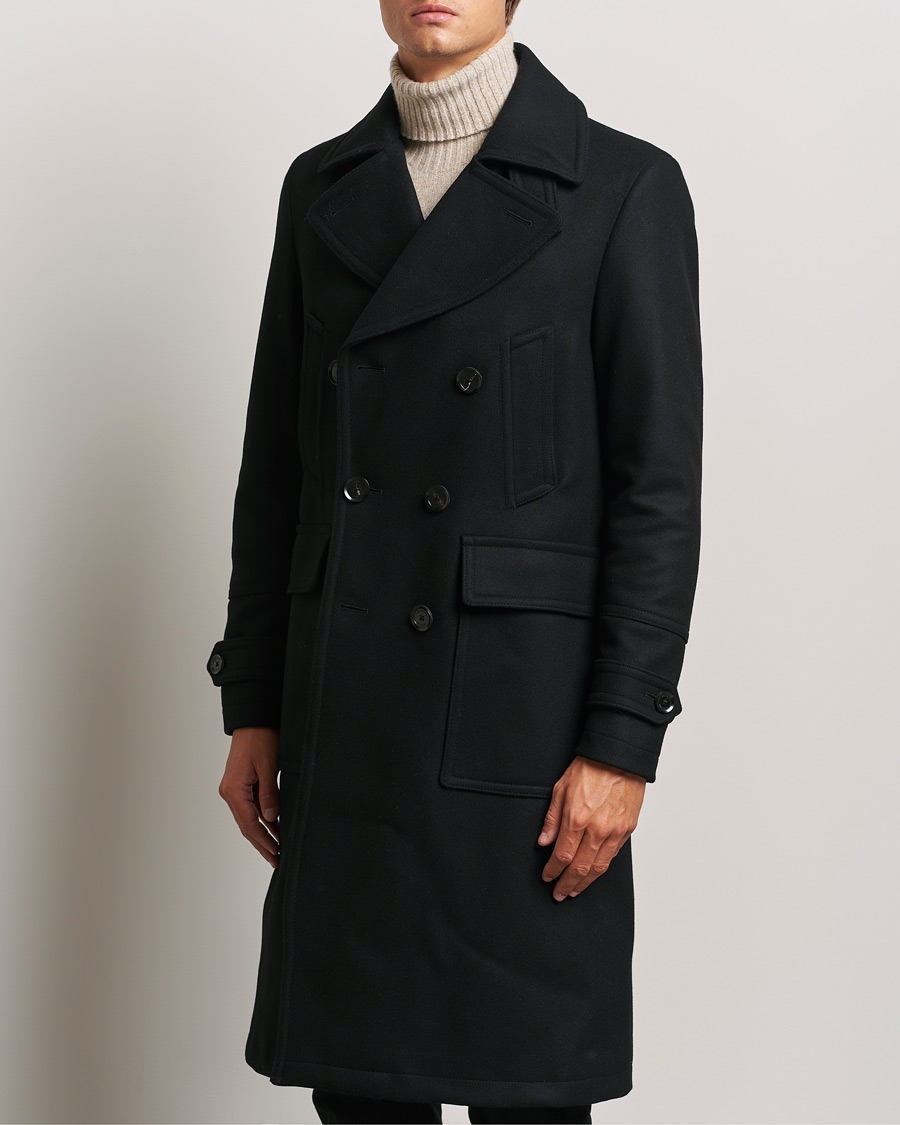 Homme |  | Belstaff | Milford Wool Coat Black