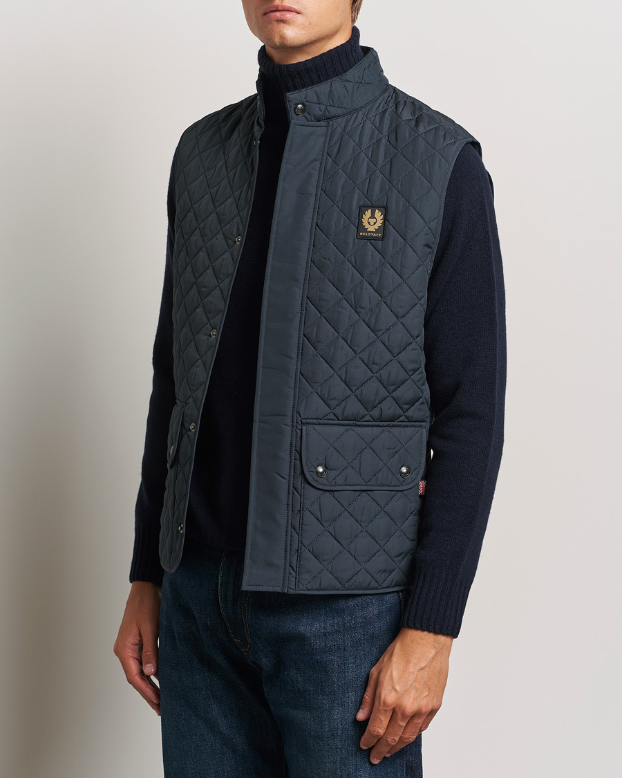 Homme |  | Belstaff | Icon Gilet Dark Navy