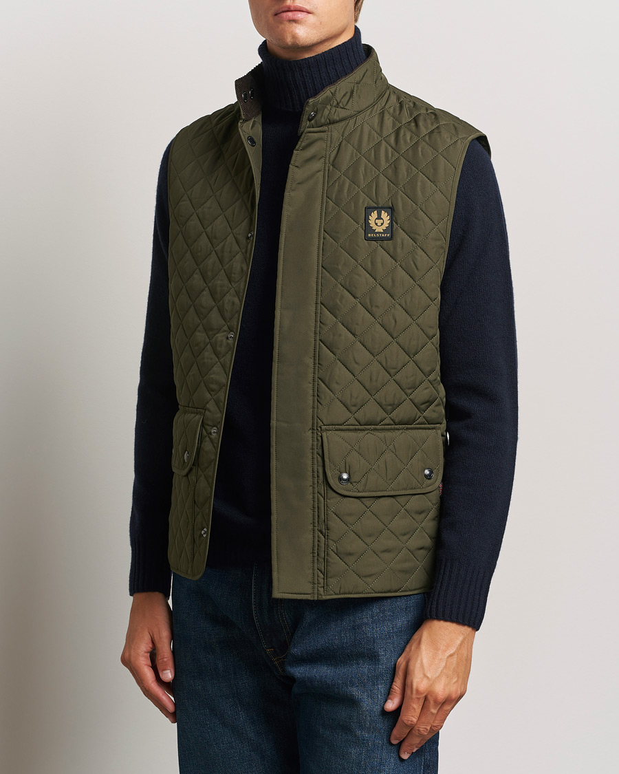 Homme |  | Belstaff | Icon Gilet Faded Olive