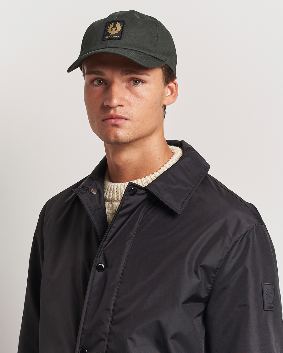 Homme |  | Belstaff | Phoenix Logo Cap Tile Green