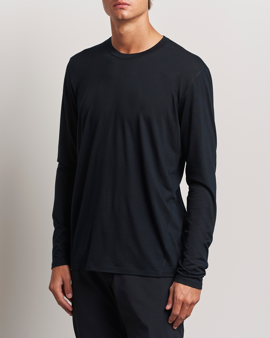 Homme |  | Arc\'teryx Veilance | Frame Long Sleeve T-shirt Black