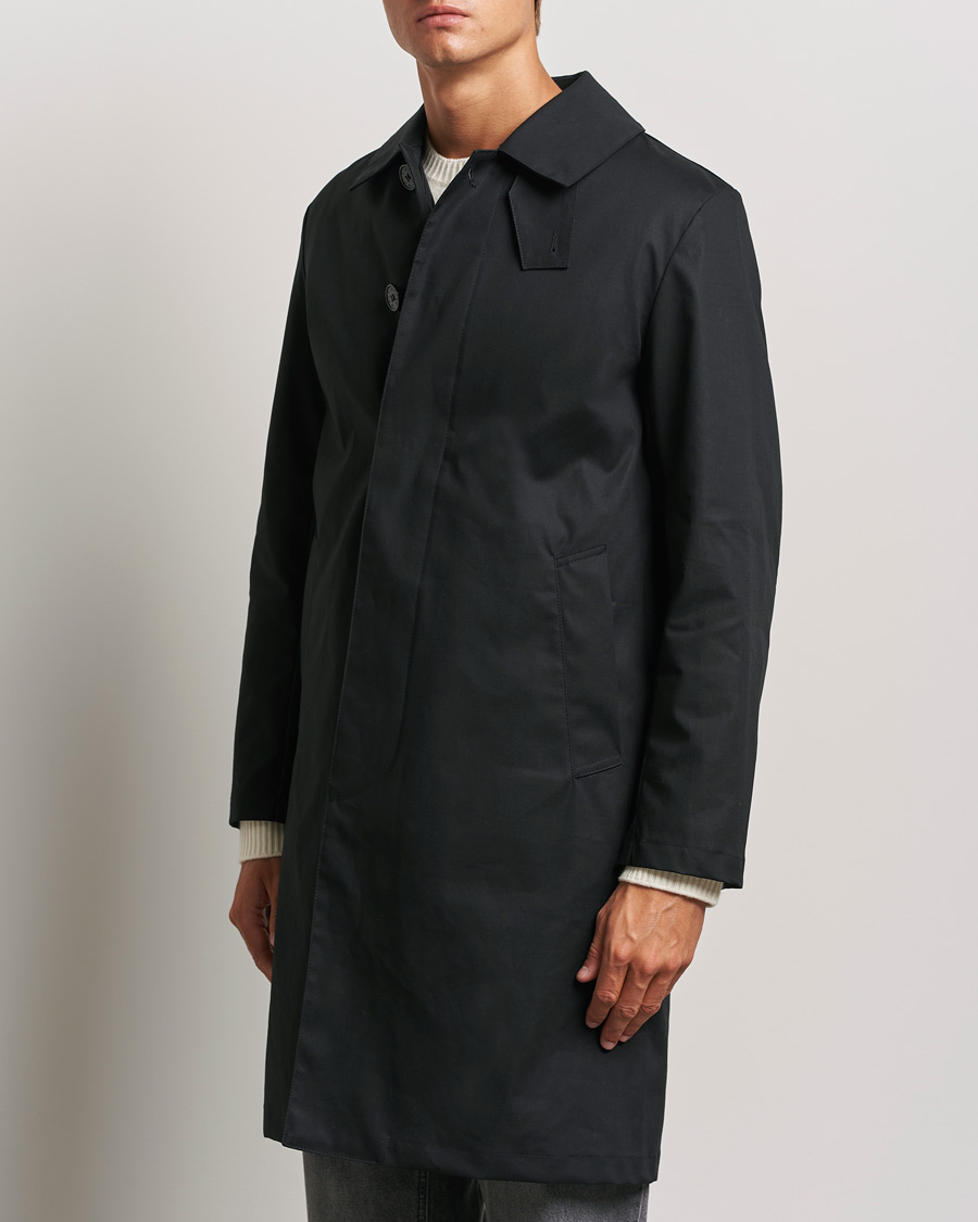 Homme |  | Mackintosh | Manchester Car Coat Black