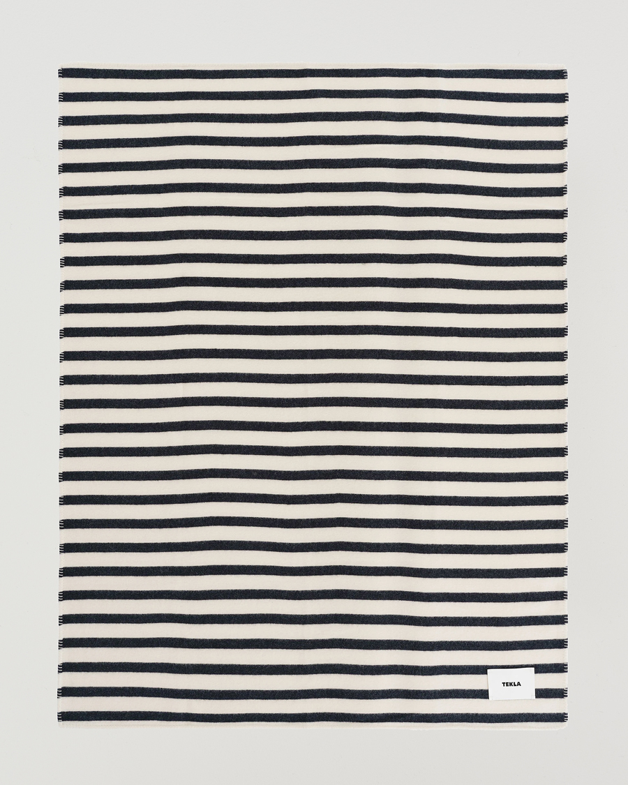 Homme |  | Tekla | Lambswool Blanket Magpie Stripes